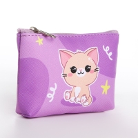 Кошелек детский, цвет микс "Пушистые зверята", 11*7 см микс Кошелек детский, цвет микс "Пушистые зверята", 11*7 см микс