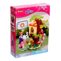 Конструктор Розовая мечта «Кошачий домик на дереве», 82 детали Конструктор Розовая мечта «Кошачий домик на дереве», 82 детали