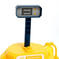 Парковка &laquo;Строительный лифт&raquo;, с подъёмом, машинка опускается с кнопки, звонит колокол, МИКС