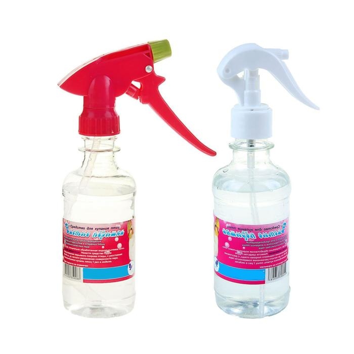 Средство для купания птиц &laquo;Чистые перышки&raquo;, спрей на основе водной вытяжки золы