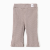 Брюки (клеш) для девочки MINAKU, цвет коричневый, рост 80-86 см