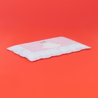 Блюдо стеклянное прямоугольное Доляна &laquo;Счастливого Нового года&raquo;, 29,5&times;19 см, цвет красный