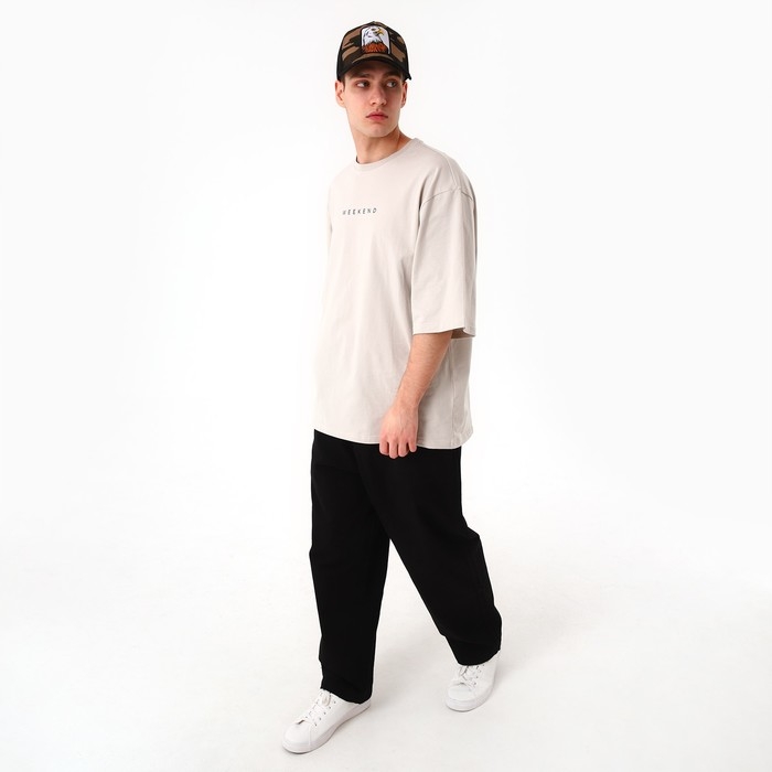 Кепка мужская с сеткой «Орел», цвет чёрный, р-р 56 Кепка мужская с сеткой «Орел», цвет чёрный, р-р 56