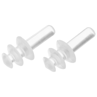 Очки для плавания детские ONLYTOP, беруши, цвет жёлтый/розовый