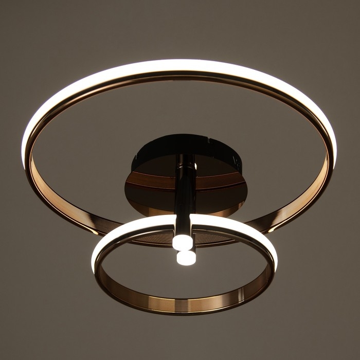 Светильник "Лоекс" 2xLED 90Вт золото 66х50х19 см BayerLux