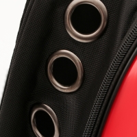 Рюкзак для переноски кошек и собак "Travel", с окном, 32 х 25 х 42 см