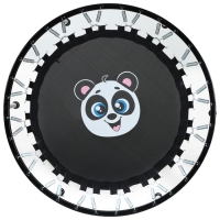 Батут детский ONLYTOP &laquo;Панда&raquo;, d=97 см, цвет синий