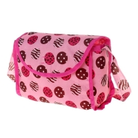 Коляска для кукол зимняя, с сумкой, ручка регулируется, металлический каркас, МИКС