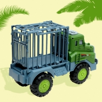 Грузовик-парковка &laquo;ДиноTruck&raquo;, 2 машинки-динозавра в клетке