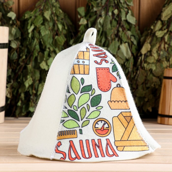 Шапка для бани Шапка для бани "Sauna"