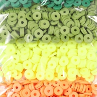 Бусины для творчества PVC "Летняя гроза" 5 цветов х 10 гр 0,6 см