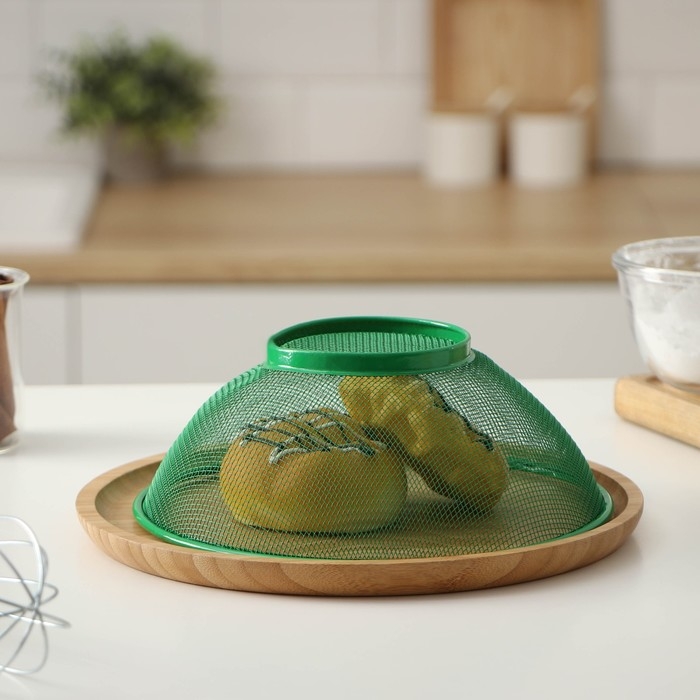 Крышка - сетка Доляна &laquo;2 в 1&raquo;, d=21 см, цвет МИКС