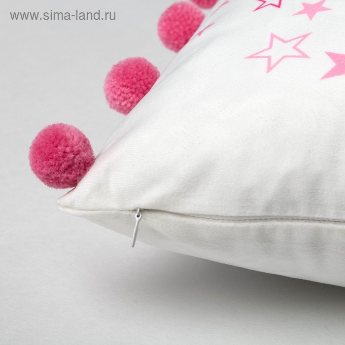 Наволочка декоративная Этель &laquo;Кошечка&raquo; 40х40 см, 100% полиэстер