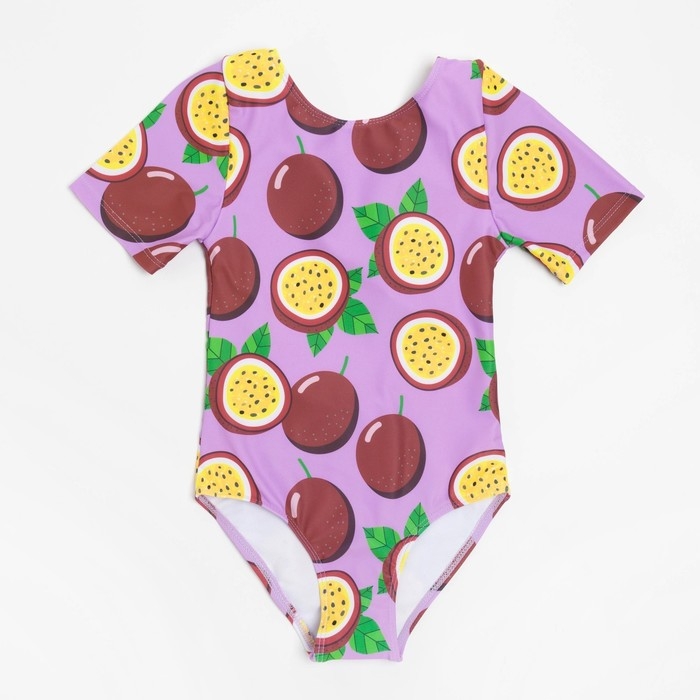 Купальник детский слитный MINAKU &laquo;Фрукты&raquo;, рост 128-134