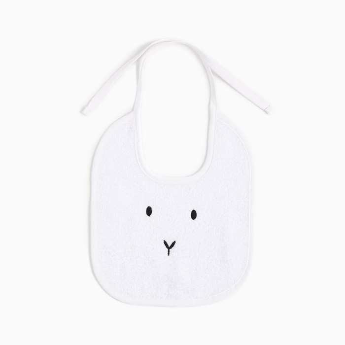 Набор Крошка Я (полотенце-уголок, рукавица, нагрудник), белый, 100% хл, 360 гр/м2 Набор Крошка Я (полотенце-уголок, рукавица, нагрудник), белый, 100% хл, 360 гр/м2