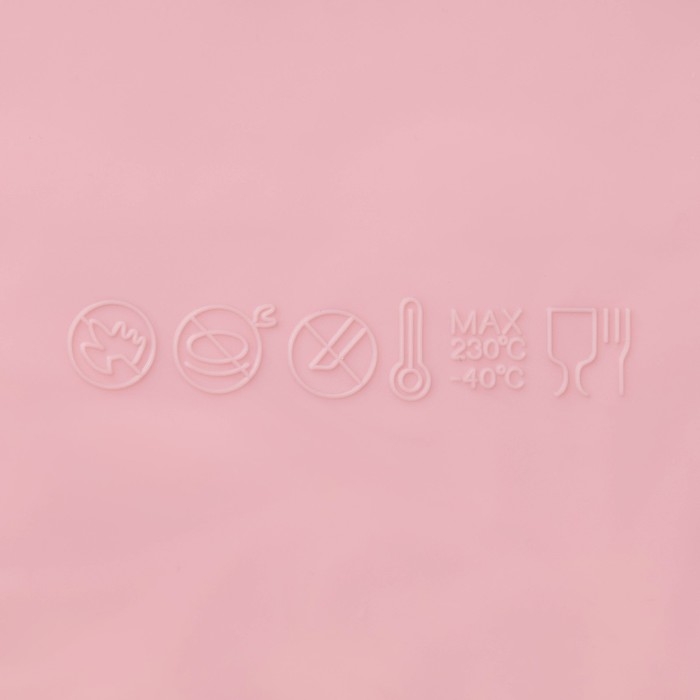 Коврик для айсинга Доляна &laquo;Ажур&raquo;, силикон, 40&times;10 см, цвет розовый