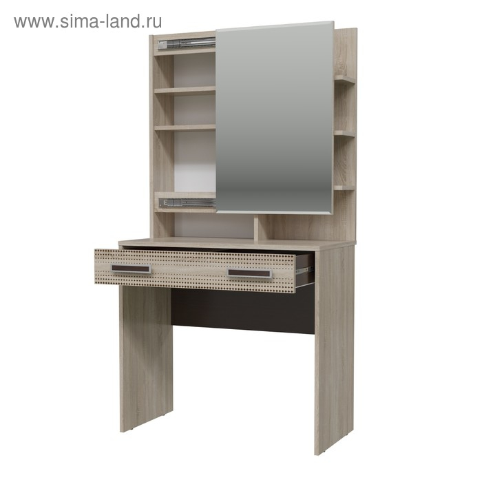 Стол туалетный РУМБА, 800х425х1530, Дуб Сонома/Венге Стол туалетный РУМБА, 800х425х1530, Дуб Сонома/Венге