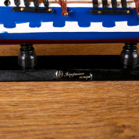 Корабль сувенирный средний «Всадник», паруса синие, микс, 43х8,5х39 см Корабль сувенирный средний «Всадник», паруса синие, микс, 43х8,5х39 см