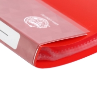 Папка с 20 вкладышами А4, 600 мкм, Calligrata, 15 мм, красная Папка с 20 вкладышами А4, 600 мкм, Calligrata, 15 мм, красная