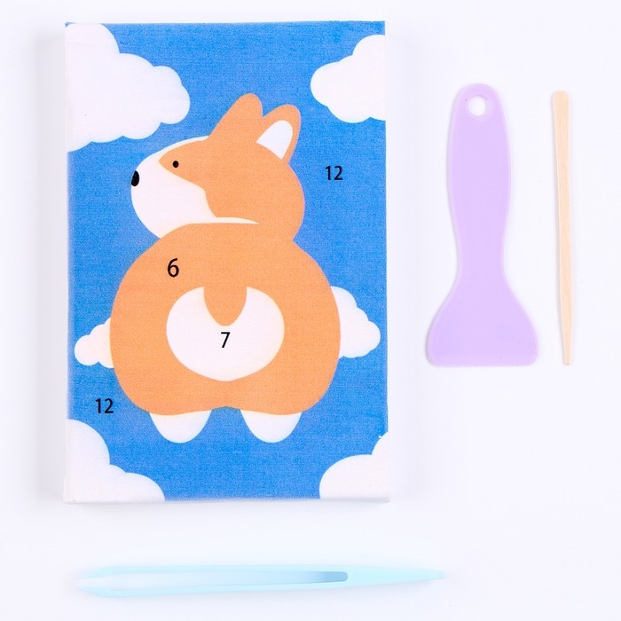 Набор для творчества из массы для лепки &laquo;Корги&raquo;