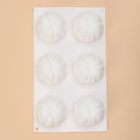 Форма для муссовых десертов и выпечки Доляна «Цветок», 30×17×5 см, 6 ячеек (d=7 см), цвет белый Форма для муссовых десертов и выпечки Доляна «Цветок», 30×17×5 см, 6 ячеек (d=7 см), цвет белый