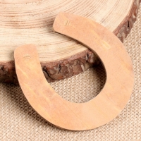 Сувенир &laquo;Подкова&raquo;, на удачу, 11&times;10&times;0,3 см, береста