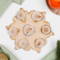 Подставка под горячее «С любовью», D=20 см, можжевельник Подставка под горячее «С любовью», D=20 см, можжевельник