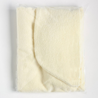 Набор для сауны &laquo;Экономь и Я&raquo; парео 68х150 см+чалма, цвет молочный, 340 г/м2