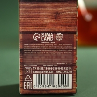 Чай чёрный в бутылке &laquo;Для крепкого мужчины&raquo;, вкус: мята, 20 г. (18+)