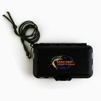 Контейнер для рыболовных снастей на веревке «Мастер своего дела», 11 х 7 х 3,2 см Контейнер для рыболовных снастей на веревке «Мастер своего дела», 11 х 7 х 3,2 см