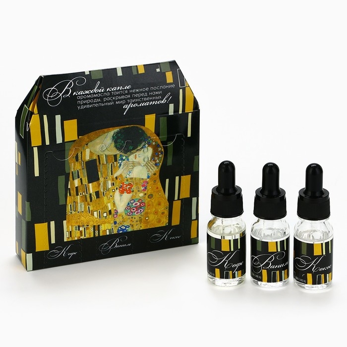 Аромамасло, 3 шт, 10 мл., «Поцелуй« для бани и дома Аромамасло, 3 шт, 10 мл., «Поцелуй« для бани и дома