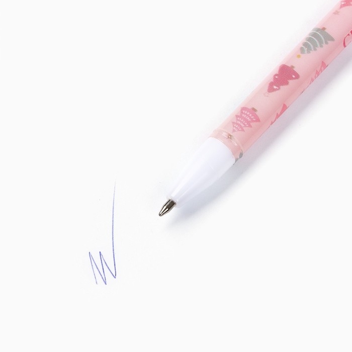 Подарочный набор новогодний блокнот на спирали, магнитные закладки 3 шт и ручка пластик &laquo;Мечтай! Мечты сбываются&raquo;