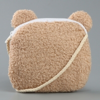 Мягкая сумка &laquo;Тигрёнок&raquo;. цвет бежевый