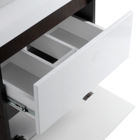 Комплект мебели для ванной: Тумба "Киото 60" + раковина "Томь", 44 х 58 х 82 см Комплект мебели для ванной: Тумба "Киото 60" + раковина "Томь", 44 х 58 х 82 см