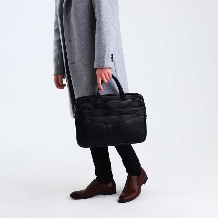 Сумка мужская, цвет чёрный Сумка мужская, цвет чёрный