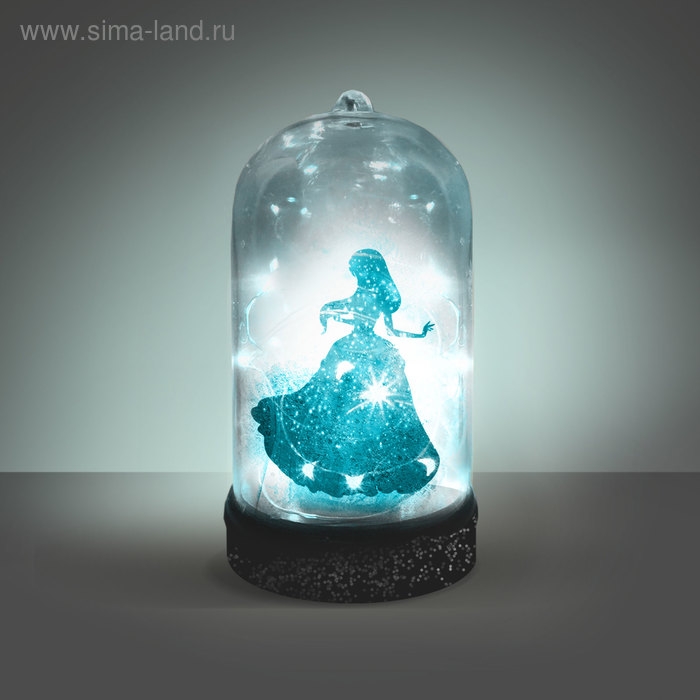 Набор для творчества &laquo;Ночник своими руками. Милая принцесса&raquo;, светящийся, с наклейками, 4+