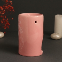 Аромалампа керамика "К себе только с любовью" нежно-розовая 7,2х7,2х11,6 см Аромалампа керамика "К себе только с любовью" нежно-розовая 7,2х7,2х11,6 см