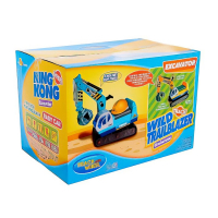 Толокар &laquo;Экскаватор&raquo;, подвижный ковш, цвет жёлтый