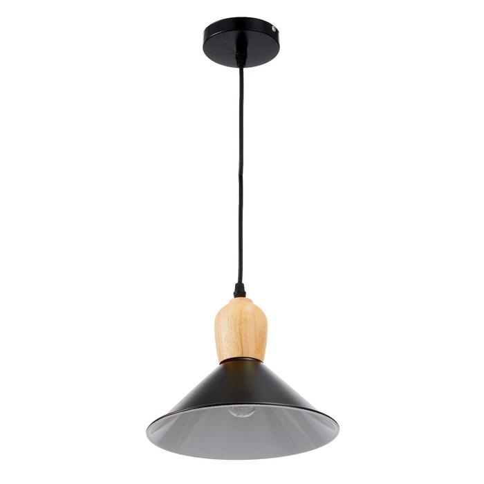 Светильник BayerLux 2034831/1 E27 40Вт черный 22х22х21 см