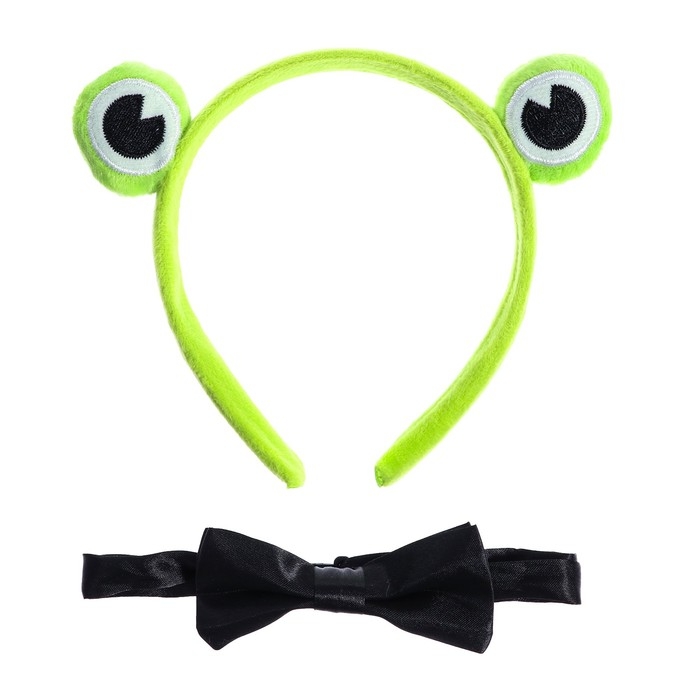 Карнавальный набор «Лягушка» (ободок+ бабочка) Карнавальный набор «Лягушка» (ободок+ бабочка)