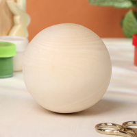 Заготовка для творчества Шар 8см цельный Заготовка для творчества Шар 8см цельный