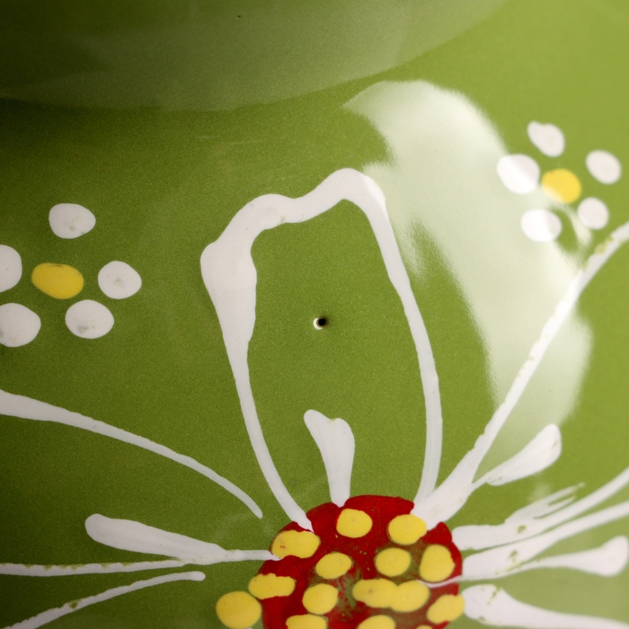 Кувшин Кувшин "Дачный" 1 л / 22,5х13,5см, ромашка зеленая