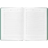 Ежедневник Nebraska, недатированный, зеленый