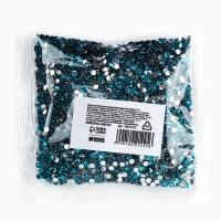 Стразы для творчества холодной фиксации бирюзаовые, d = 3 мм, 70 гр Стразы для творчества холодной фиксации бирюзаовые, d = 3 мм, 70 гр