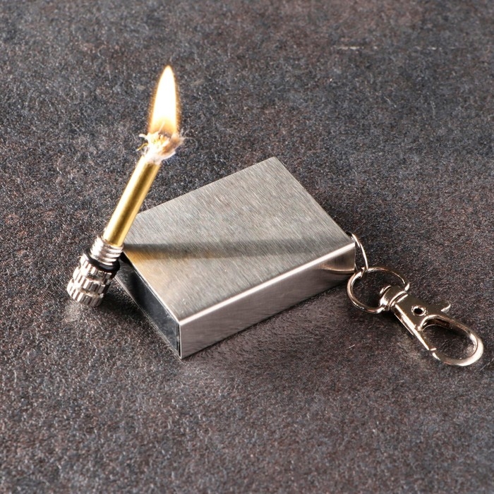 Вечная спичка Вечная спичка "Брелок" туристическая 5 см, с карабином