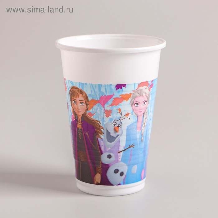 Стакан пластиковый «Холодное сердце», 200 мл, набор 8 шт. Стакан пластиковый «Холодное сердце», 200 мл, набор 8 шт.