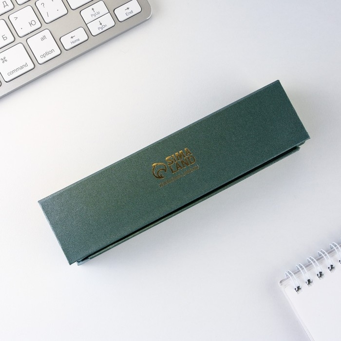 Ручка в футляре «С Днём Защитника Отечества», металл, 1.0 мм, синяя паста Ручка в футляре «С Днём Защитника Отечества», металл, 1.0 мм, синяя паста