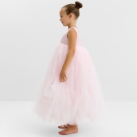 Платье детское нарядное KAFTAN рост 100, пыльно-розовый