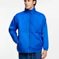Ветровка из нейлона Surf 210 ярко-синяя (royal), размер M