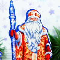 3D Конструктор фигурки &laquo;Дед мороз и снегурочка&raquo;